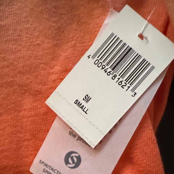 Disney coral to dark Orange Ombre Long Sleeve Shirt - Picture 3 of 6